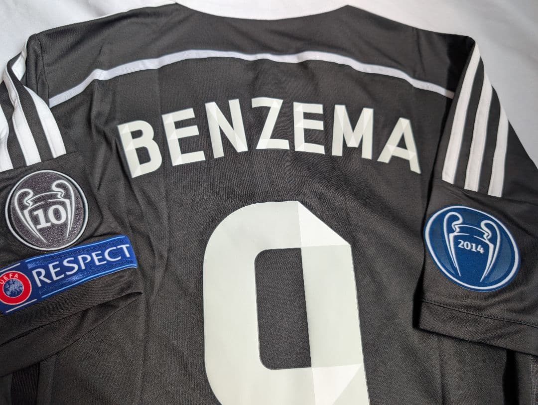 【新品タグ付】レアル・マドリード /ベンゼマ/3rd/14-15/元フランス代表