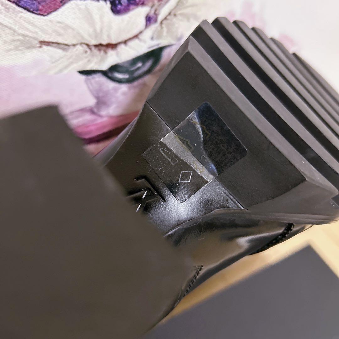 ルイヴィトン スタートレイルライン レザー レースアップアンクルブーツ ブラック