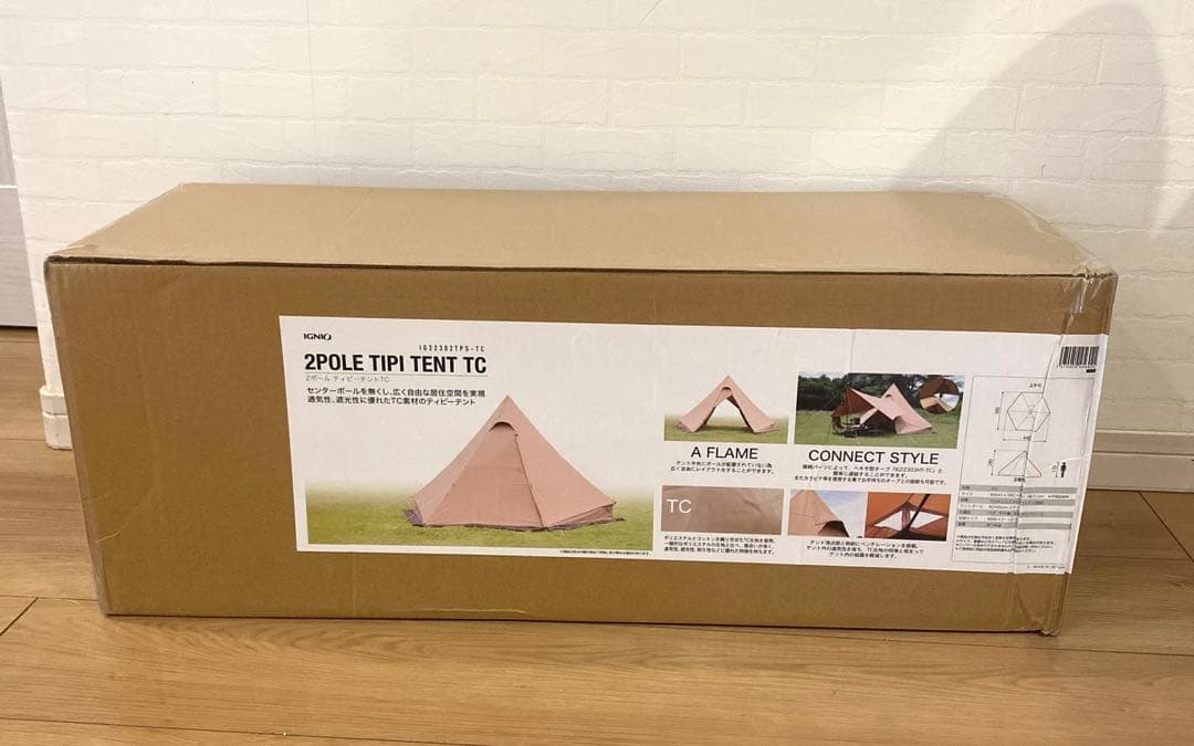 新品未使用未開封イグニオ ティピーテント IG 22302TPS-TC キャンプ