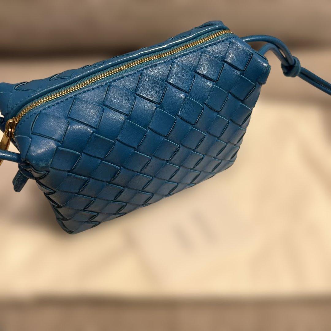 ボッテガ・ヴェネタ ミニ ループ カメラ バッグ トレバーチン