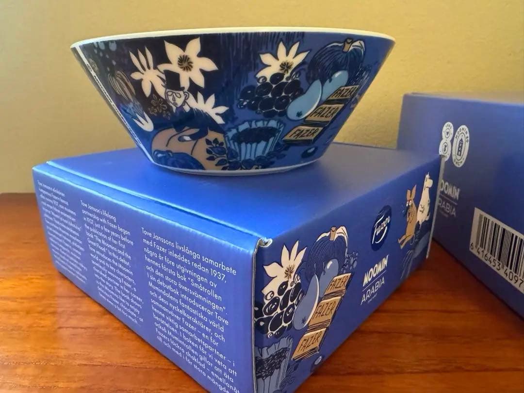 Fazer ムーミン80周年ボウル アラビア