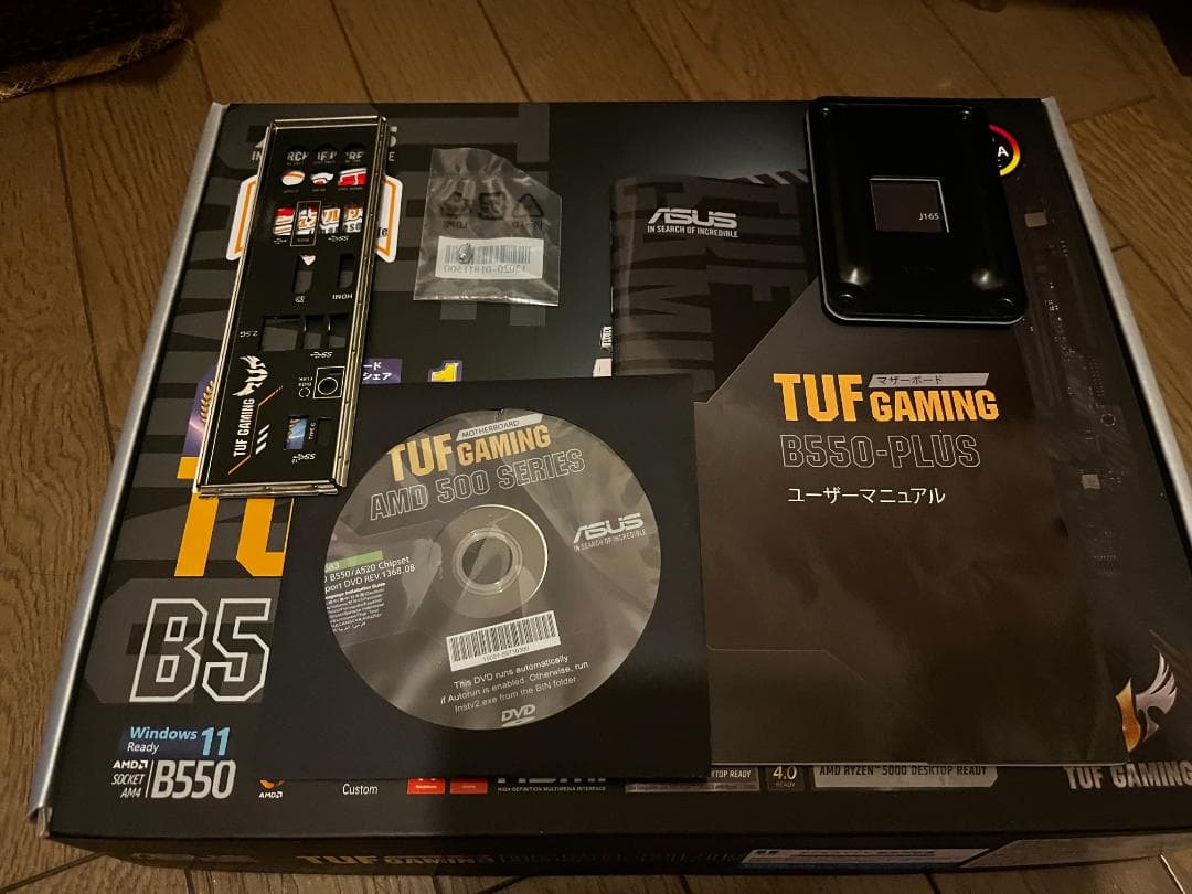 [WiFiセット] ASUS TUF GAMING B550-PLUS