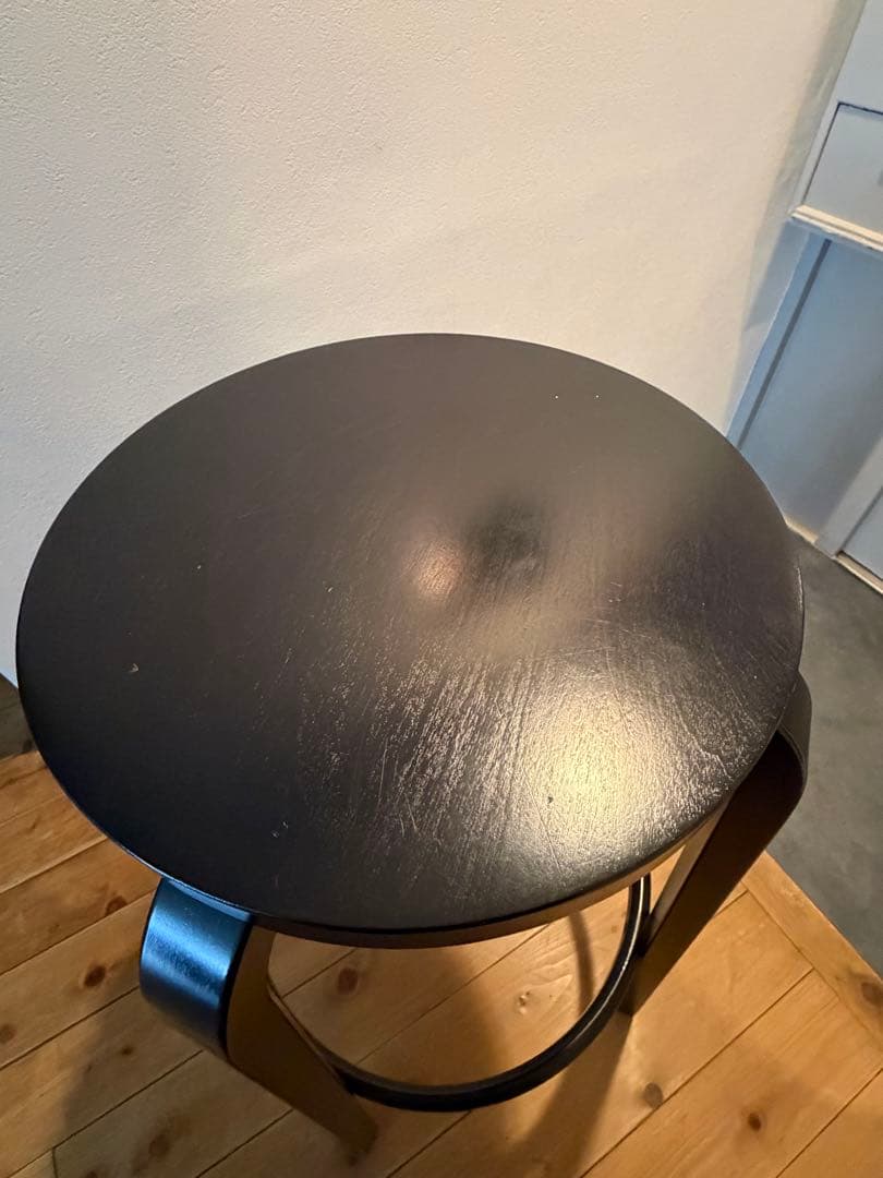 アルテック 64 バースツール 75cm ブラック