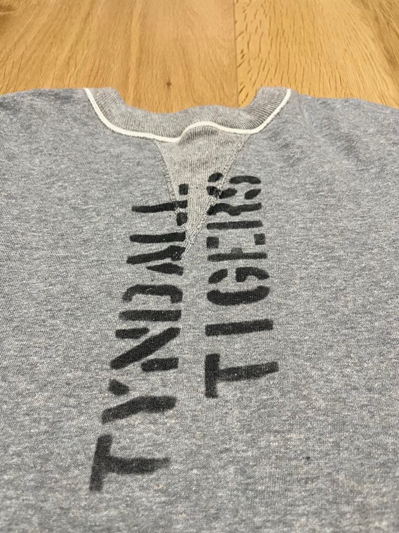 WAREHOUSE スウェット　杢グレー　401 40ウエアハウス