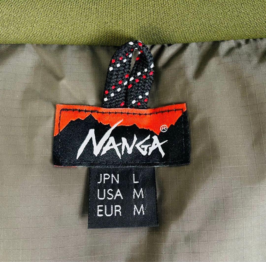 【極美品】NANGAナンガ　オーロラテック　ダウンジャケット　モカグレー　【L】