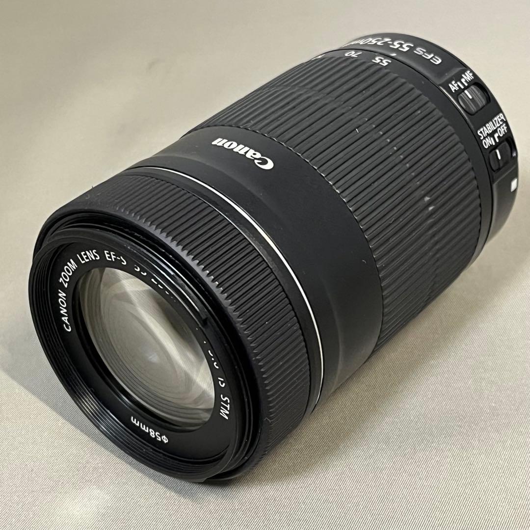 【美品】Canon EF-S 55-250mm IS STM