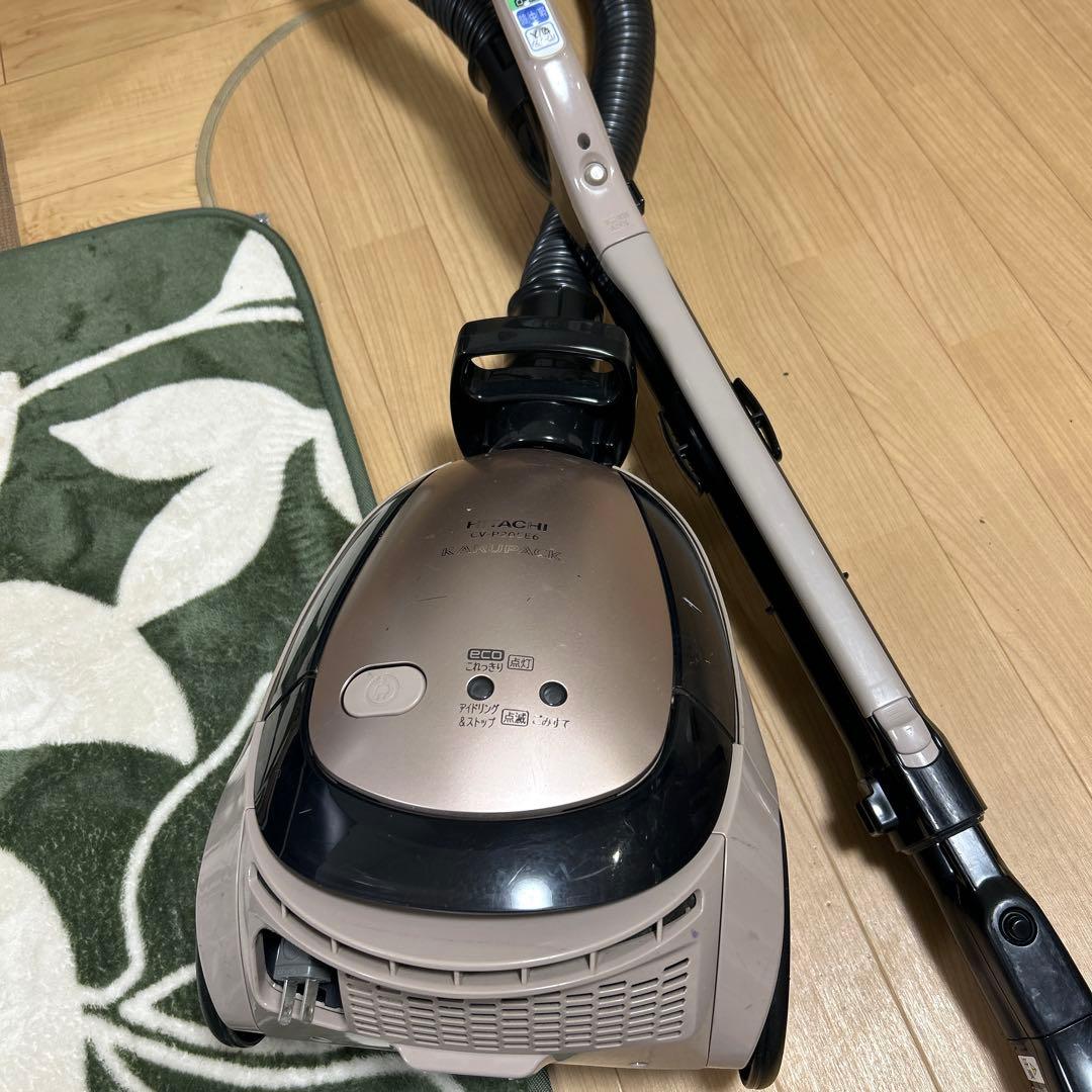 HITACHIキャニスター掃除機 2019年製 パックフィルター17枚付き