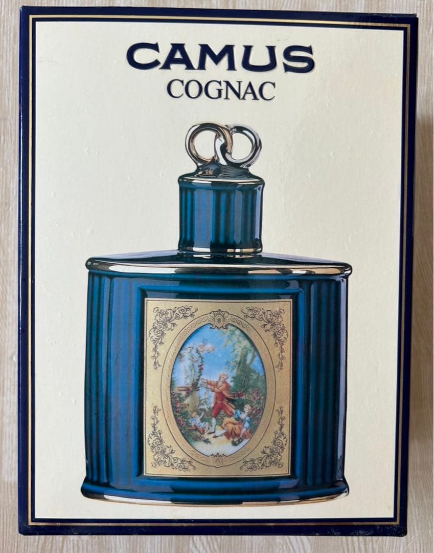 【未開封箱付き】カミュ ナポレオン ラヴァーズリング CAMUS 希少 青