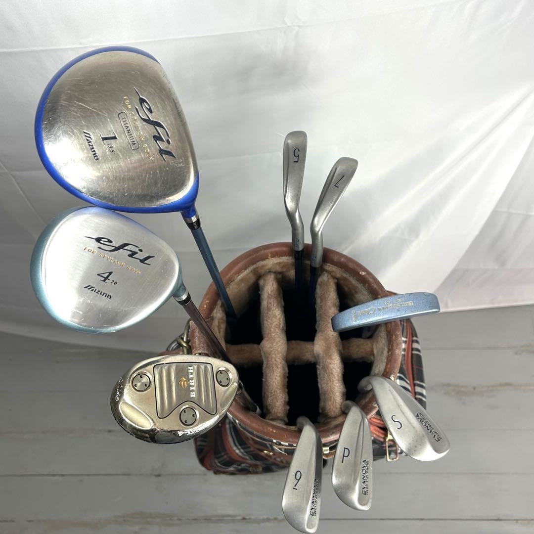 本格派　レディースゴルフクラブ　9本　お試しセット　ゴルフセット