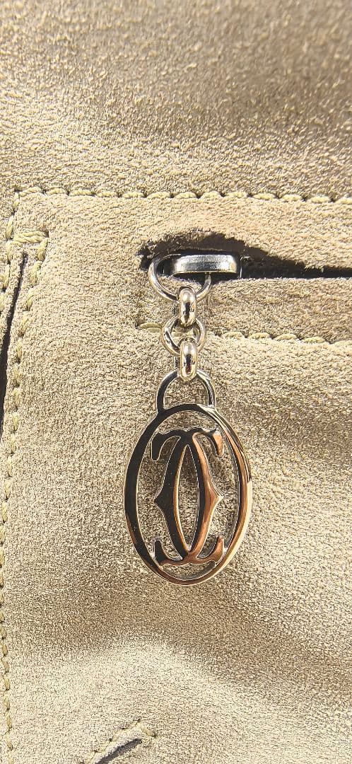 Cartier カルティエ ショルダーバック 2wayバッグ ベージュ