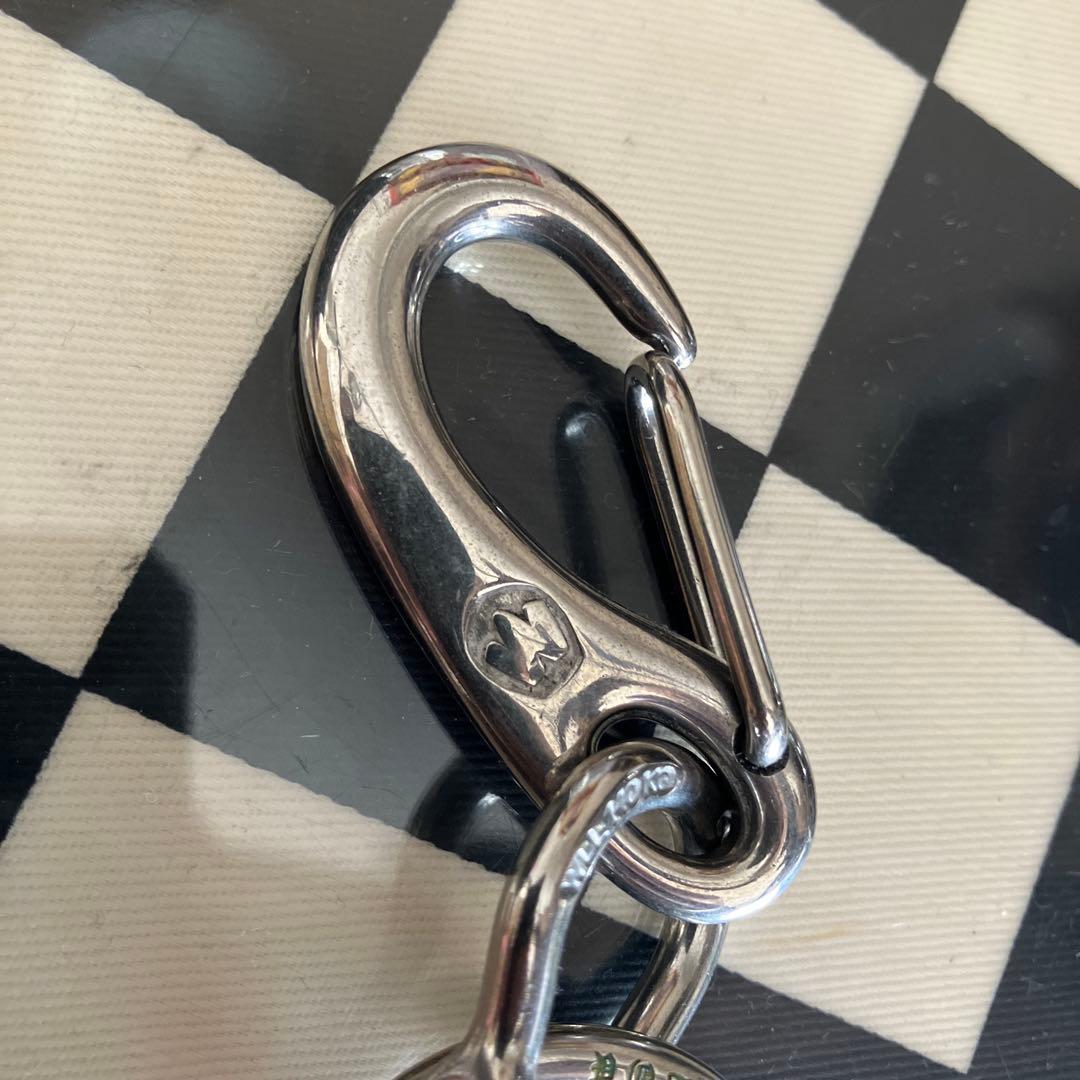 wichardカラビナ&シャックル使用キーホルダー　1950年代復刻キーリング