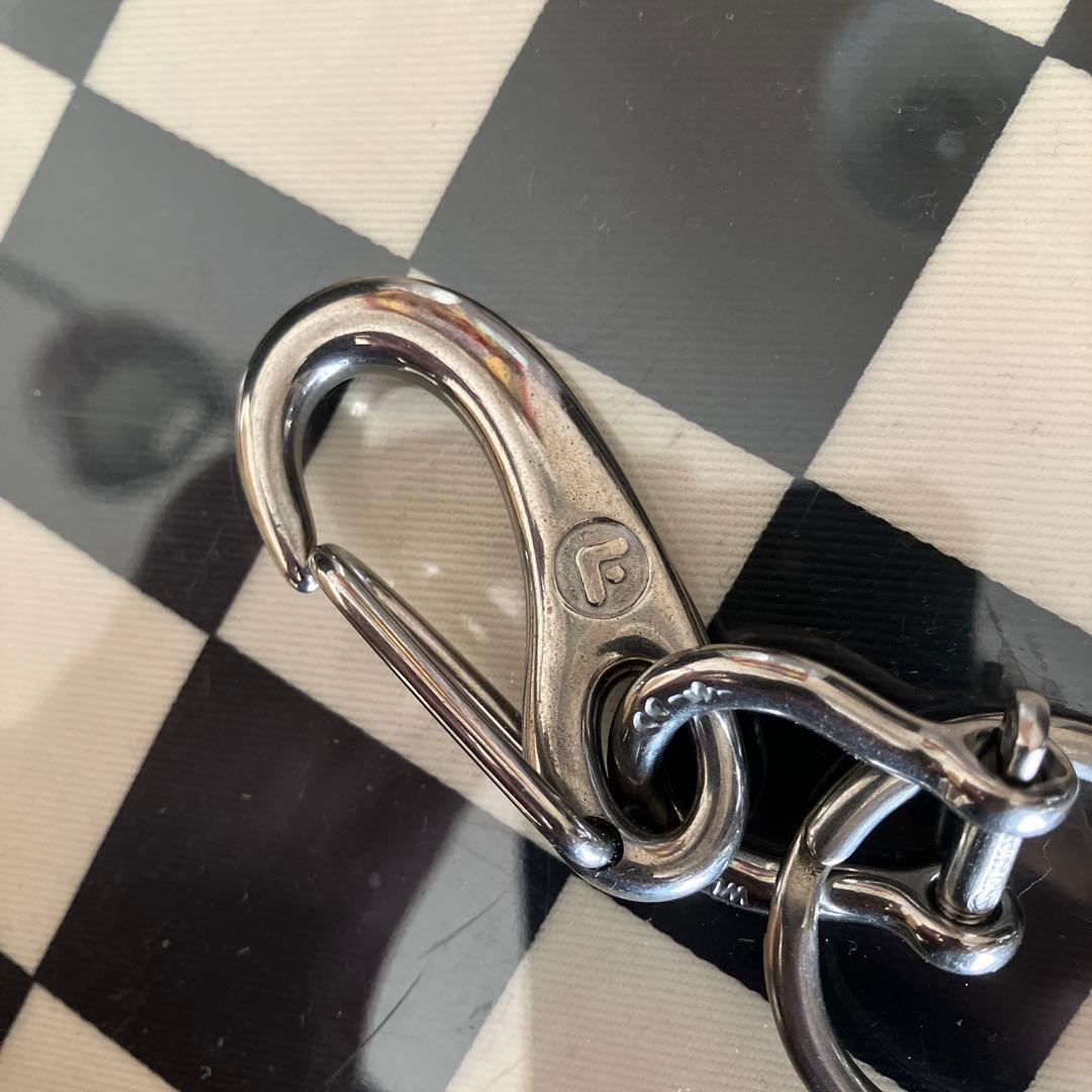 wichardカラビナ&シャックル使用キーホルダー　1950年代復刻キーリング