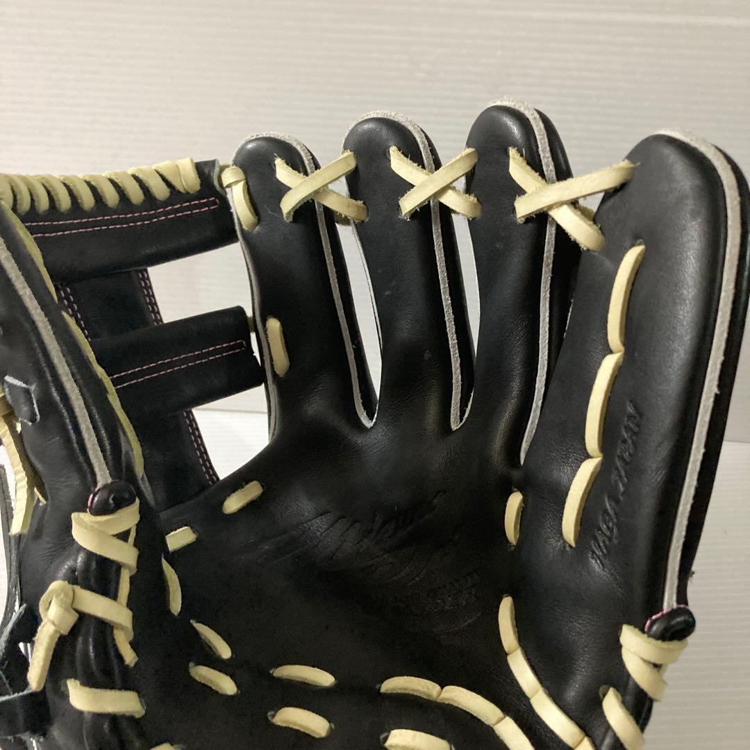 y*e様 硬式グローブ ミズノプロ 内野手用 オーダーグラブ HAGA JAPA