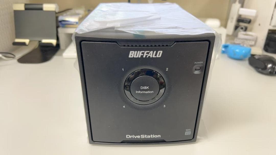 BUFFALO 外付けハードディスク 12TB 未使用に近い 動作確認済み