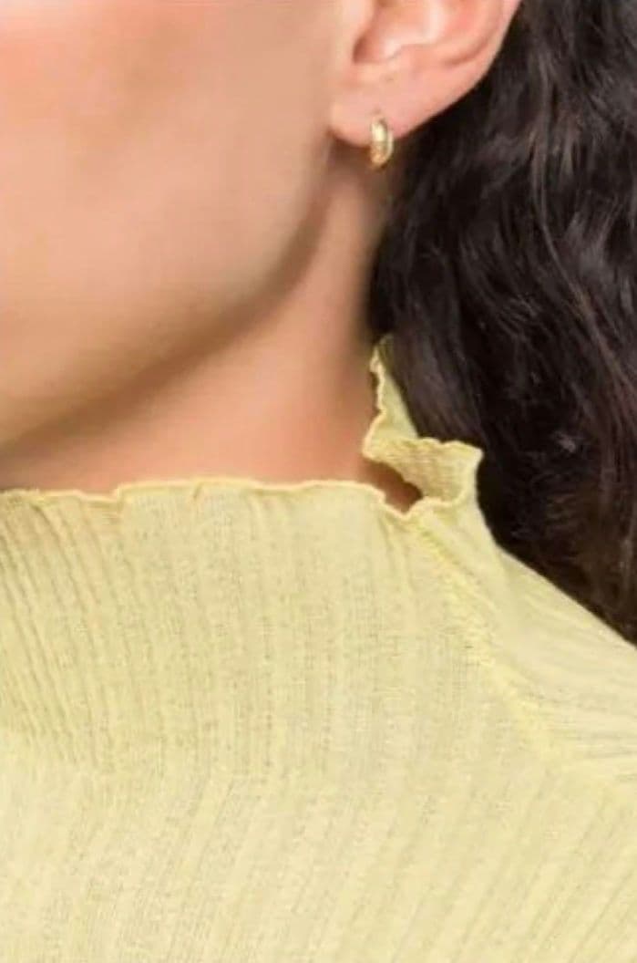 TOM WOOD トムウッド アイスフープピアス　925 ゴールドカラー 片耳