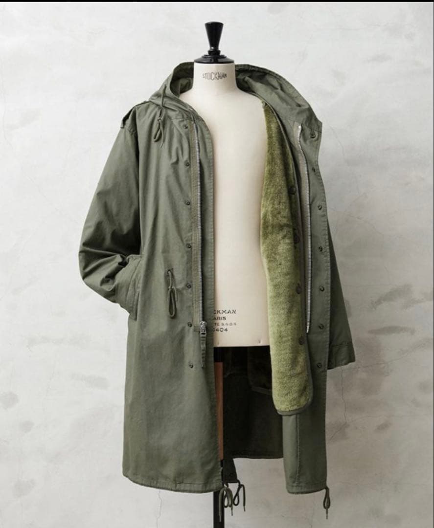 OUSTONヒューストン米軍 M-51モッズコートSHELL, M-1951