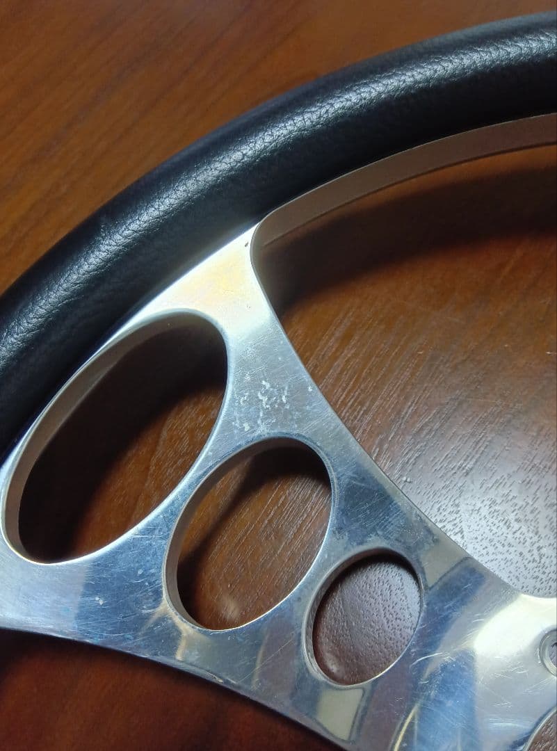 ビレット風　カスタム　ステアリングホイール　ハンドル