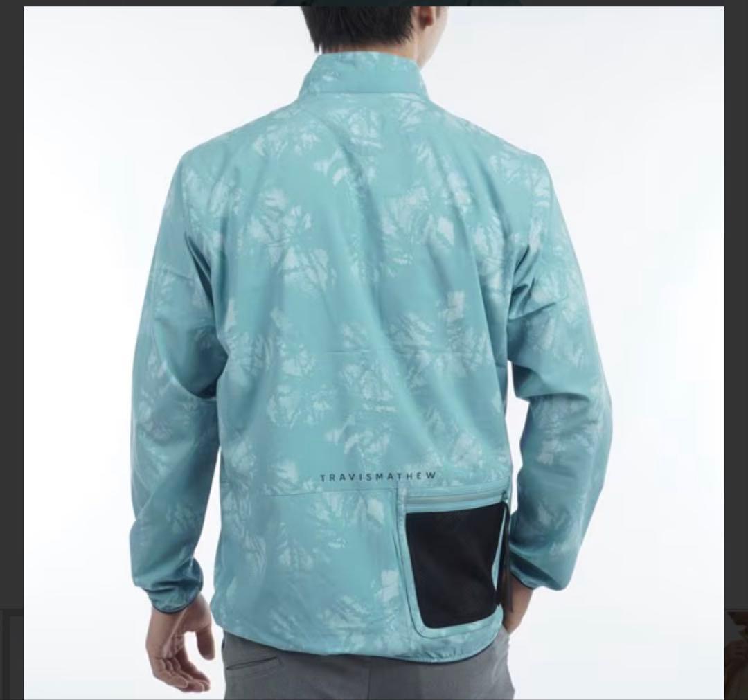 春物【トラヴィスマシュー】ライトジャケット Ｌサイズ ブルー