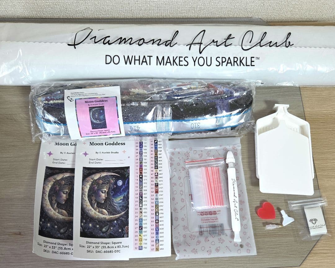 【最安値】ダイヤモンドアートクラブ　Moon Goddess DAC