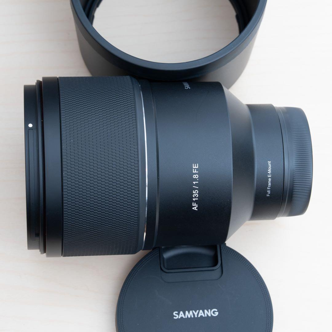 135mm F1.8 FE レンズ サムヤン フルサイズ 美品 samyang