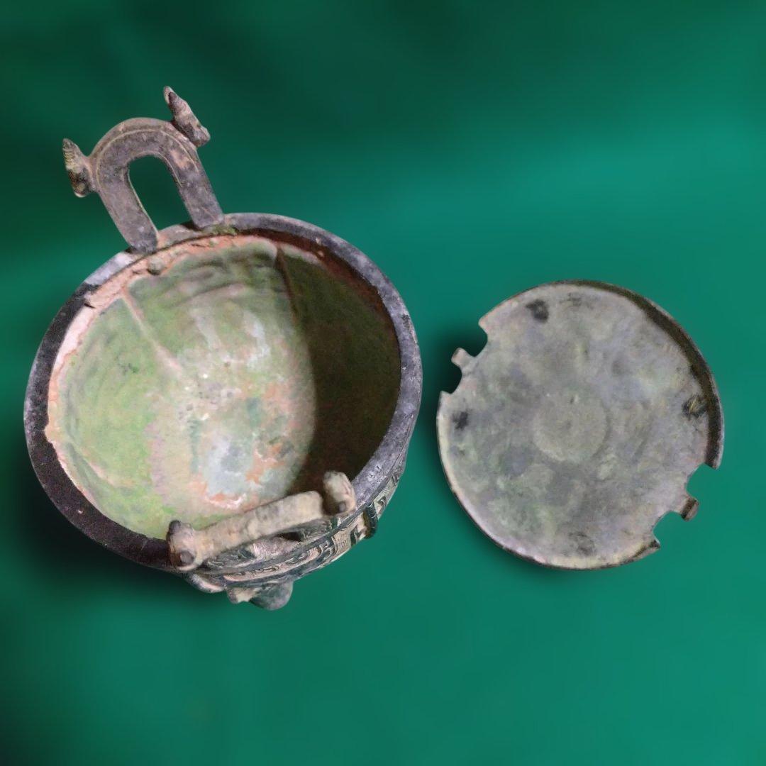 祭器　銅製　中国　珍品　発掘品