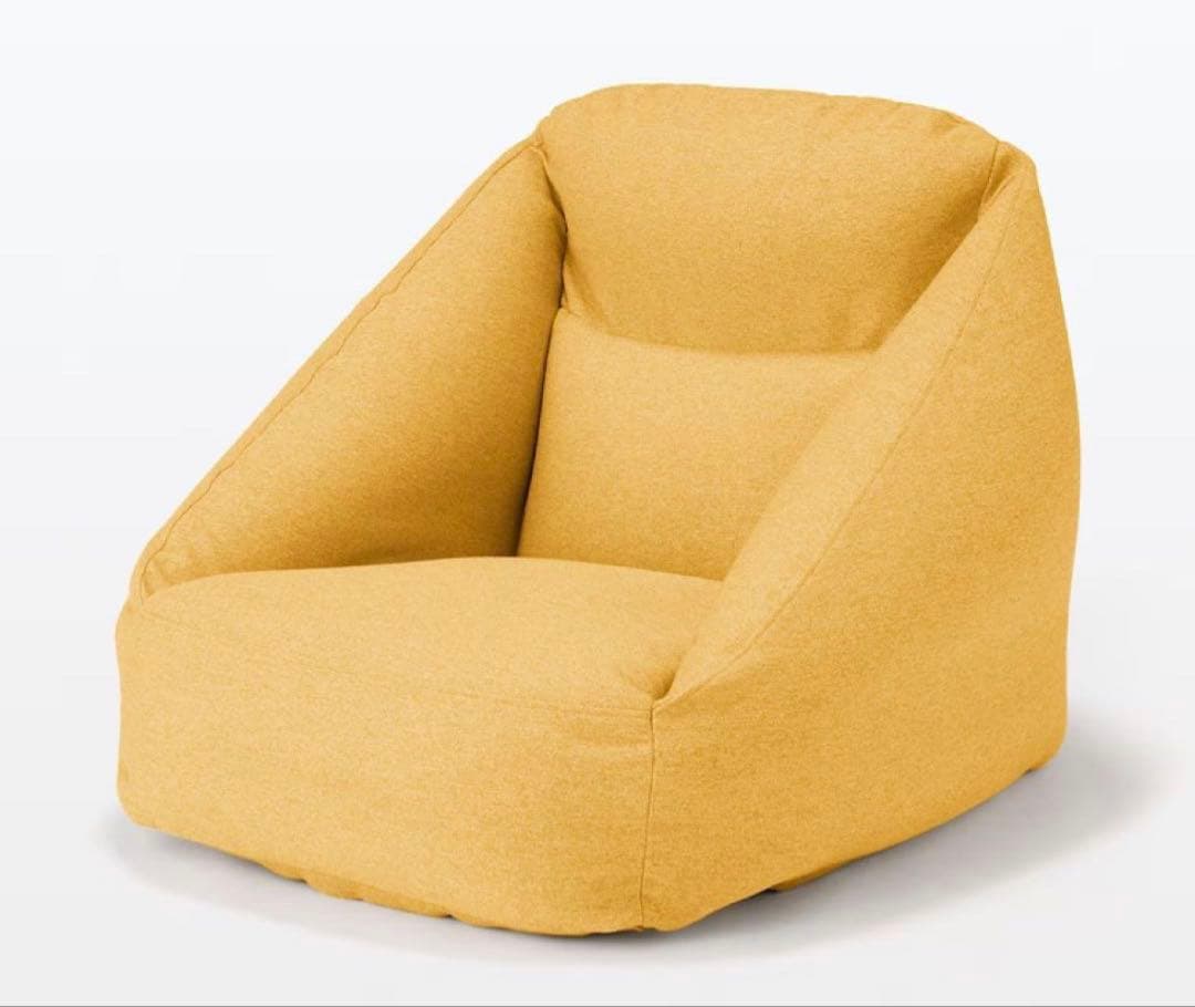 空気でできたソファ　無印良品　イエロー　未開封新品未使用　箱付き