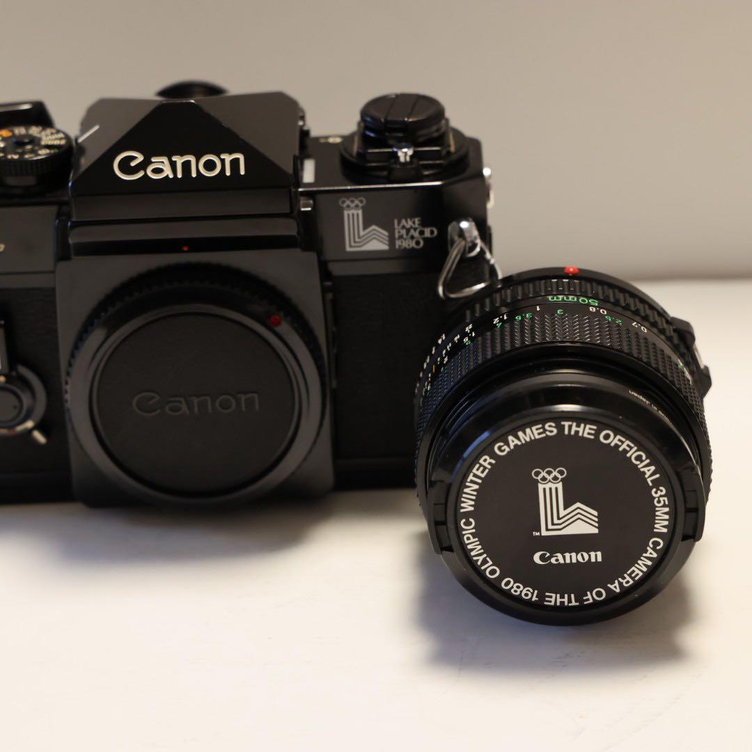 Canon F-1 ブラック LAKE PLACID 1980