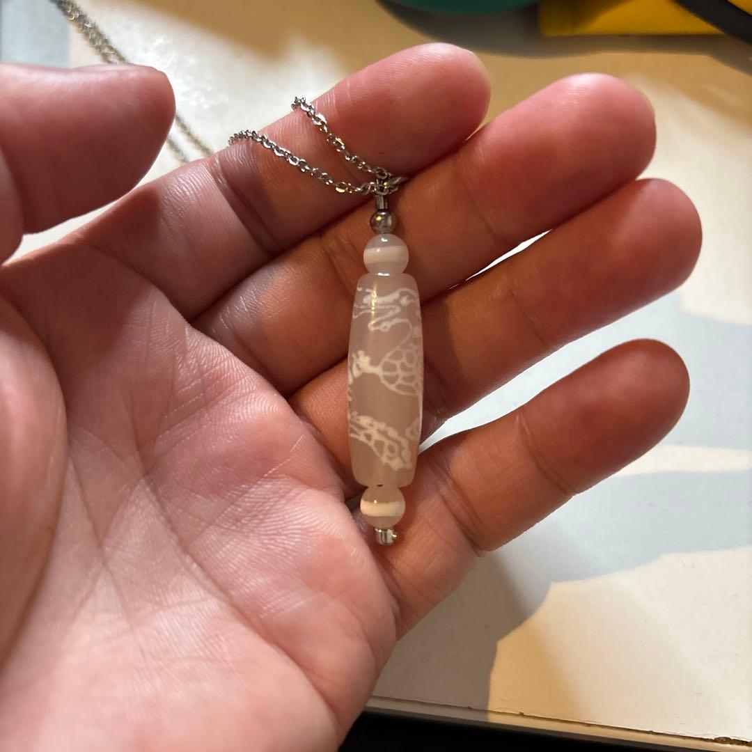 悪いことがなくなってきてる！天珠を一つは持ちたい！白龍白天珠さま！