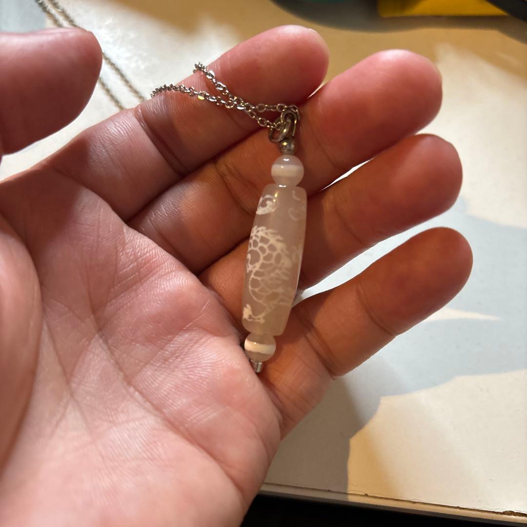 悪いことがなくなってきてる！天珠を一つは持ちたい！白龍白天珠さま！