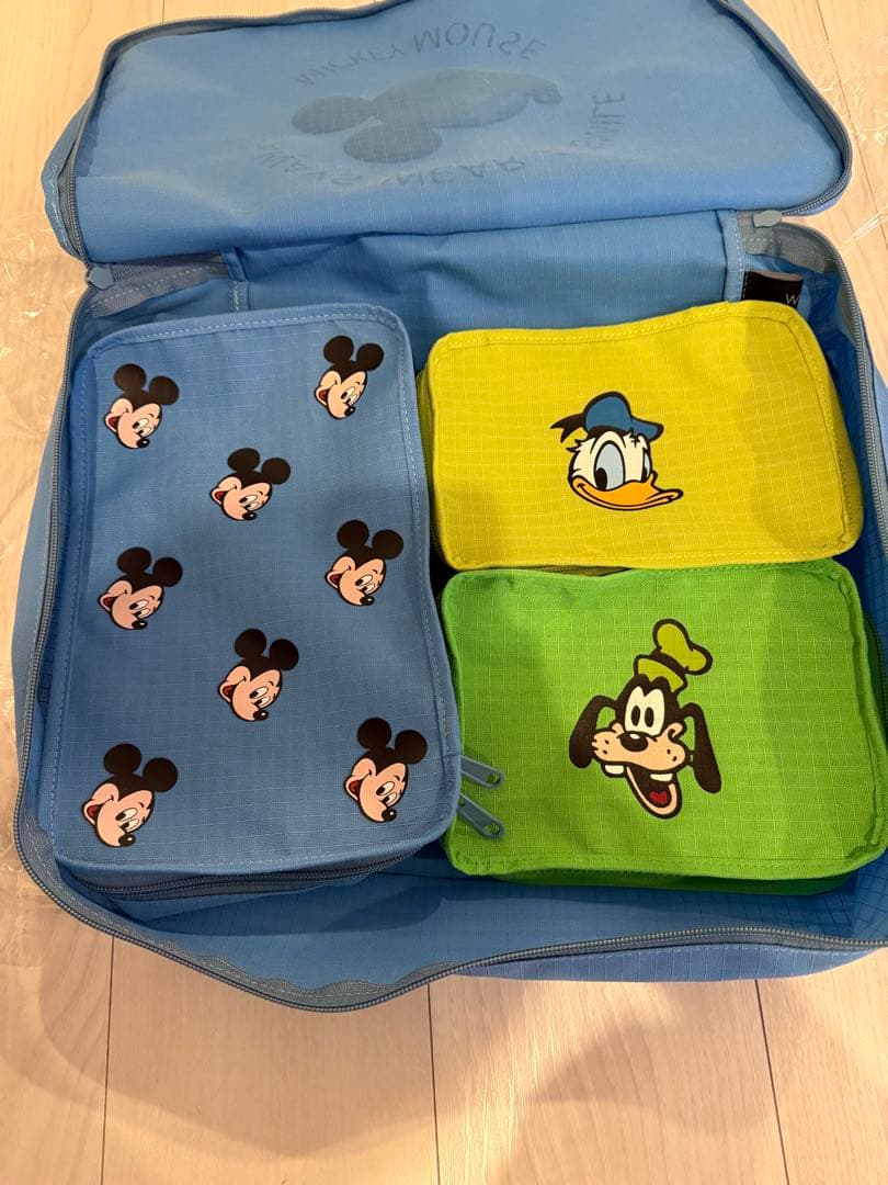 【新品未使用】WCJ ミッキー　トラベルバックセット　未開封