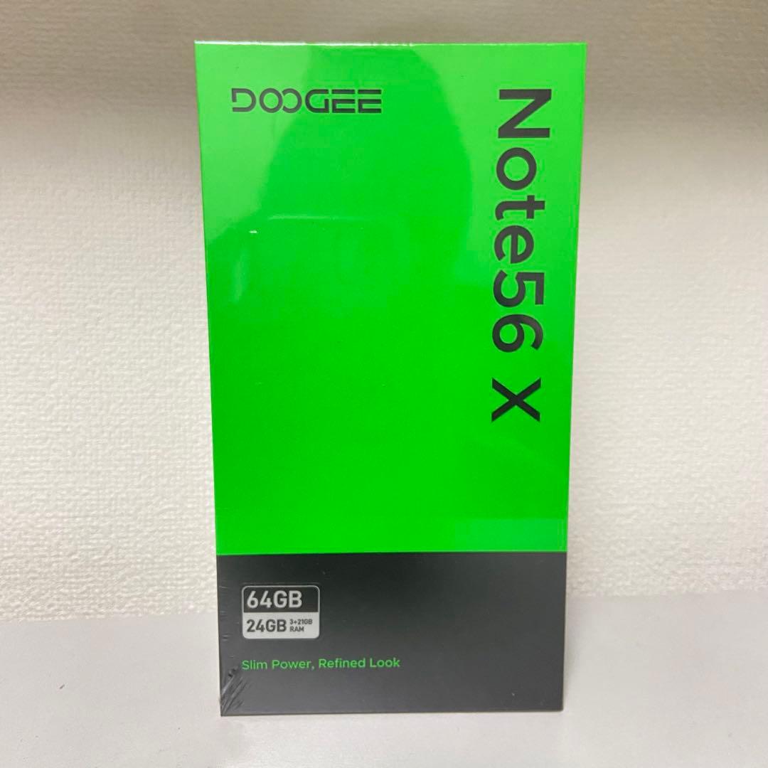 大特価‼️新品 【Android16 スマホ 初登場】DOOGEE Note56X