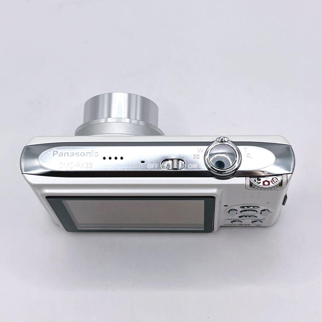 【良品】Panasonic LUMIX DMC-FX33　ホワイト