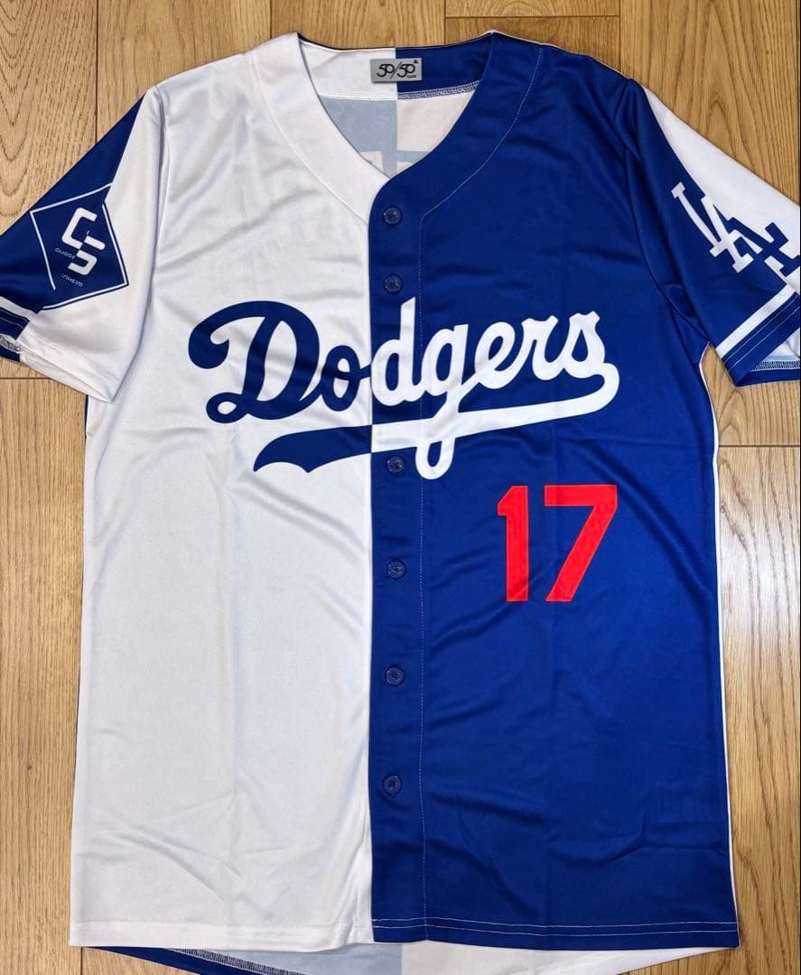 ⭐️期間限定価格⭐️非売品★大谷翔平ホーム＆ビジターミックスハーフサインユニフォーム