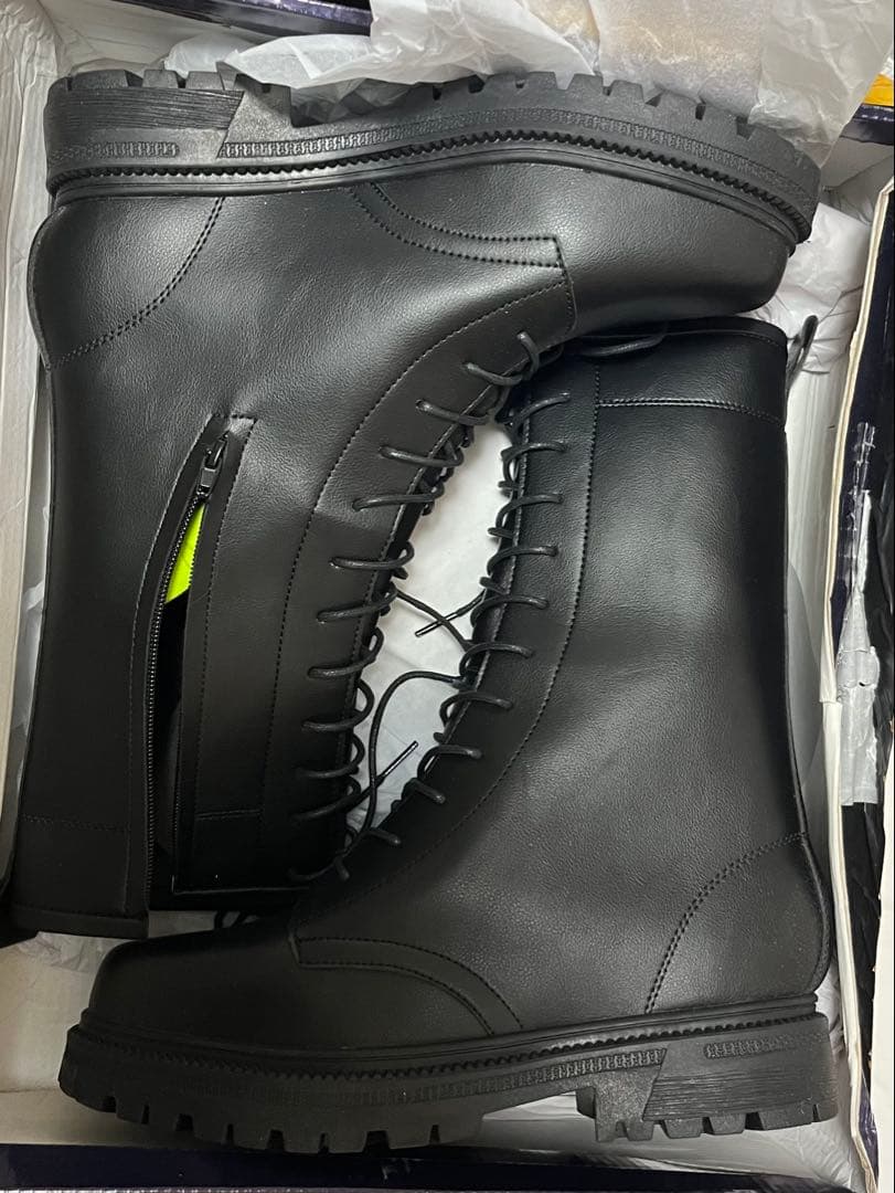 【匿名配送】タオバオ 18cm シークレットブーツ Mサイズ 黒