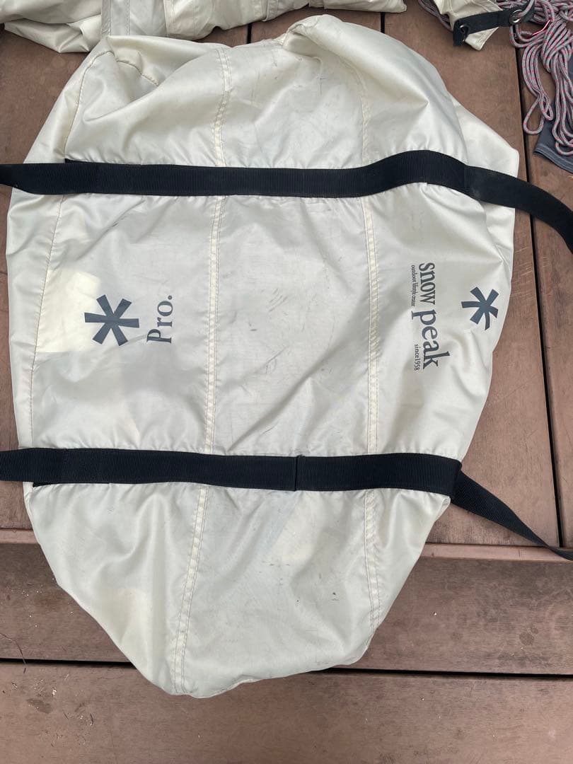 スノーピーク　ヘキサエヴォ pro アイボリー　ポールセット