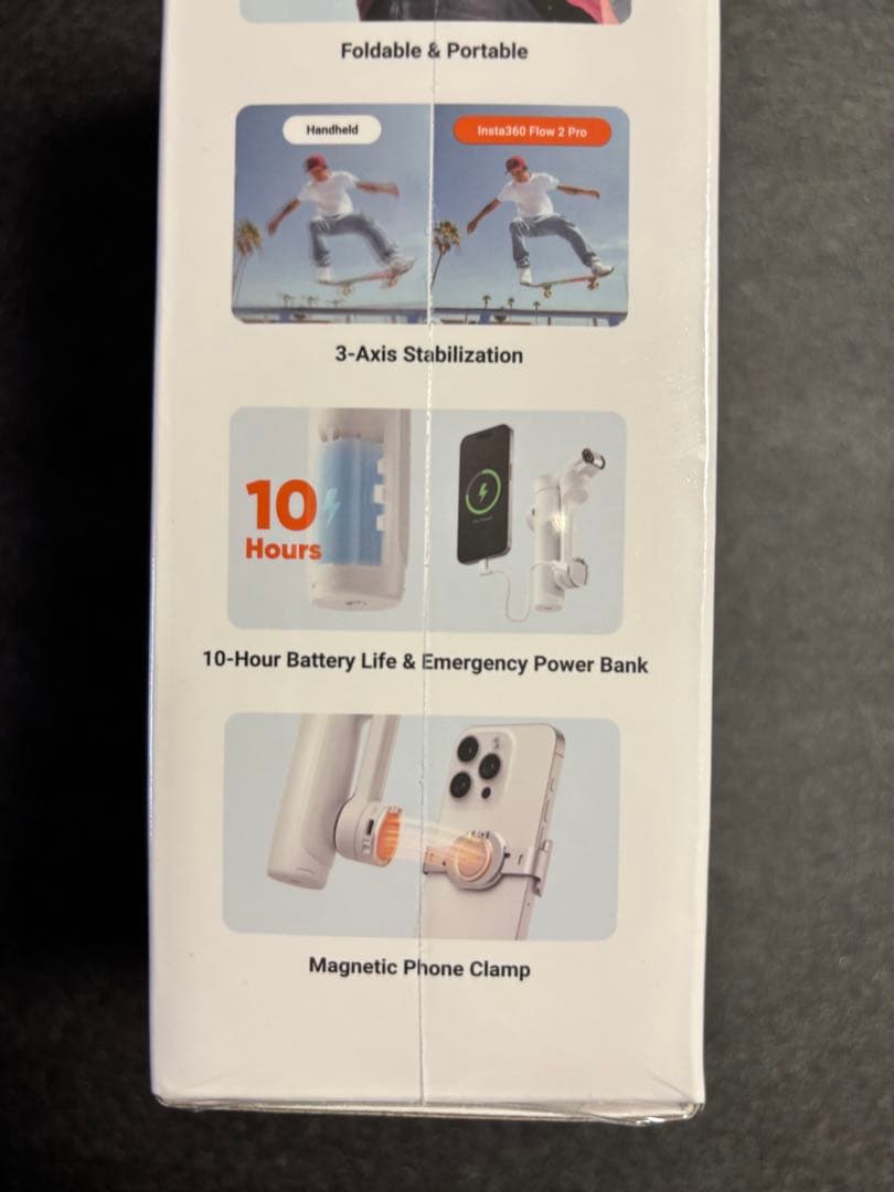 Insta360 Flow 2 Pro Summit White （未開封）