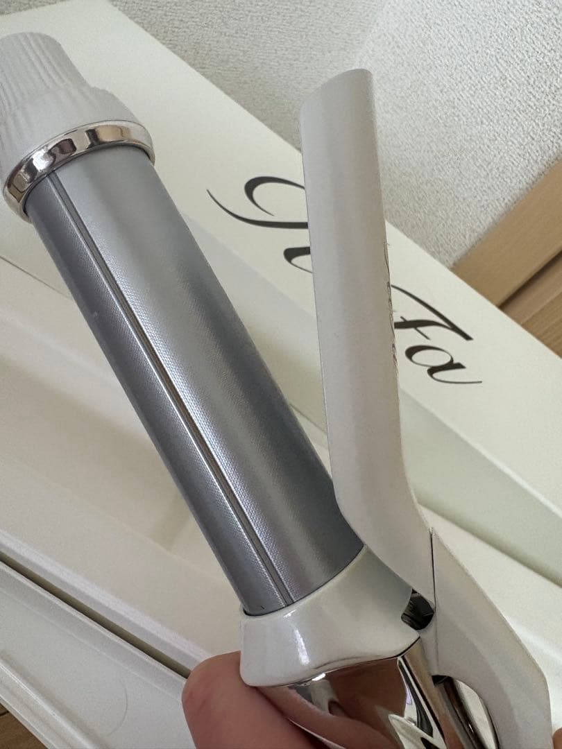 【美品】ReFa ビューティックカールアイロン 32mmホワイト