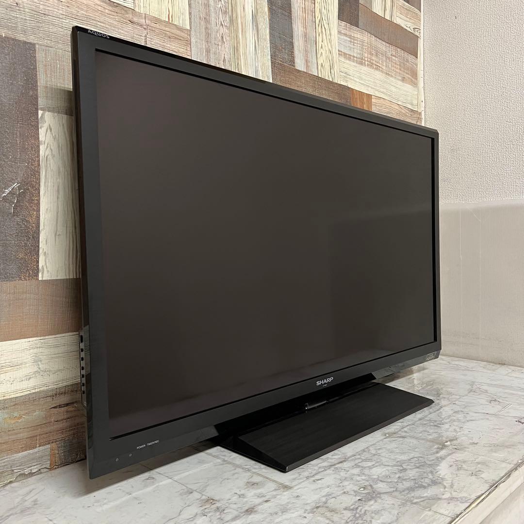 即日受渡❣️全国送料込シャープ AQUOS40型液晶テレビ外付HDD対応取説付