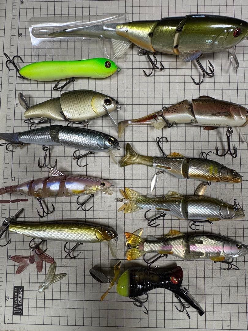 バス釣り引退 イマカツEGビッグべイトセット