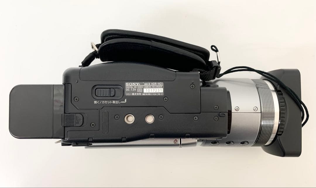 【M77】SONY デジタルビデオカメラ HDR-HC1 通電 簡易動作確認済み