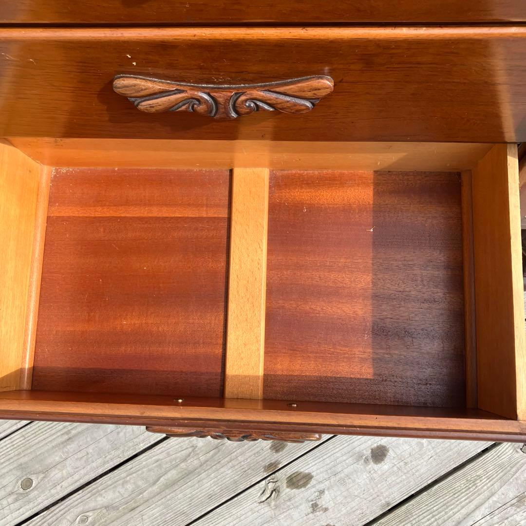 英国アンティーク MILWOOD 木製 ライティングビューロ サイドボード