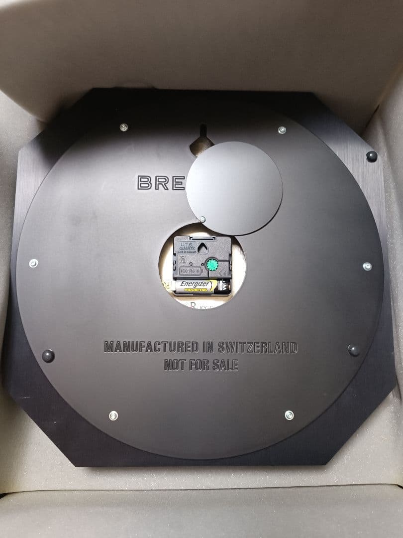 ブライトリング 掛け時計 大きいサイズ 縦横約33㎝