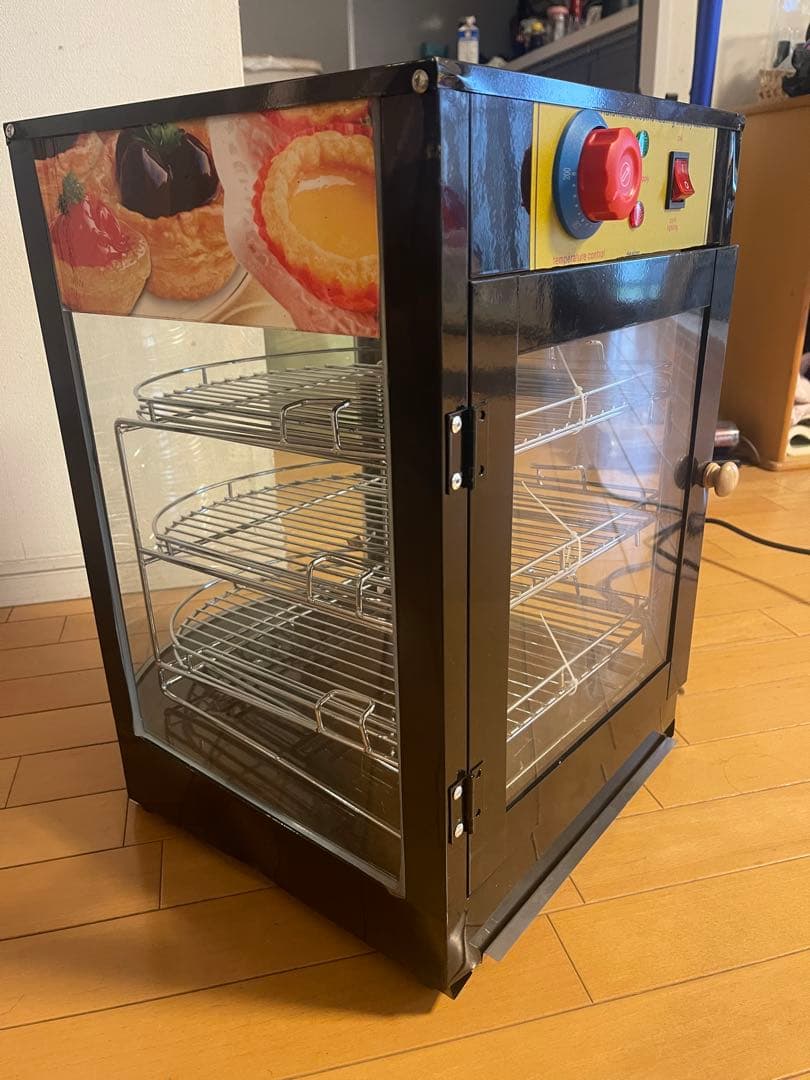 業務用フードウォーマー 電気カウンタートップ食品ディスプレイケース