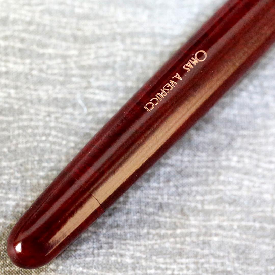 【美品】オマス 万年筆 アメリゴ ヴェスプッチ ＡＭＥＲＩＧＯ ブライヤー