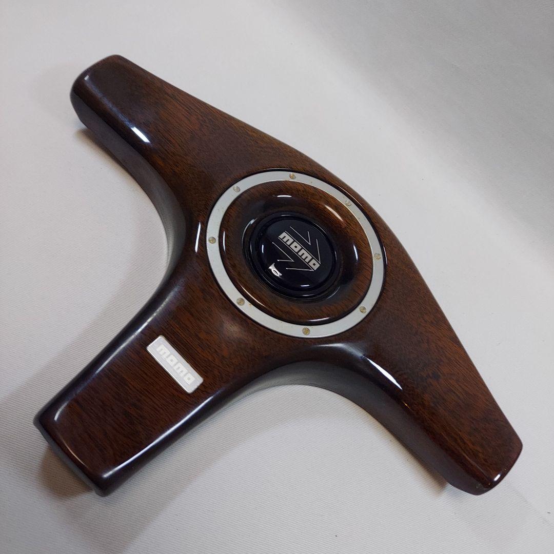 momo ウッド ステアリングホイール 3スポーク 36Φ