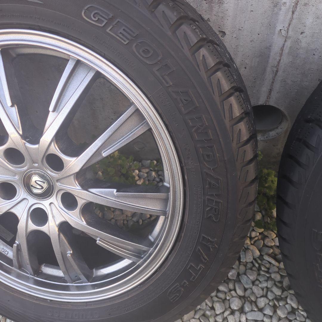 エルグランドE52 スタッドレス ヨコハマタイヤ 215/60R17