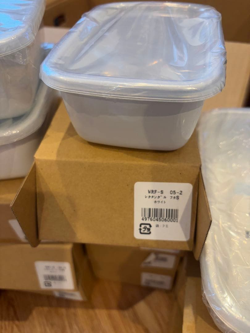 【未使用・長期自宅保管】野田琺瑯　深型　14点セット