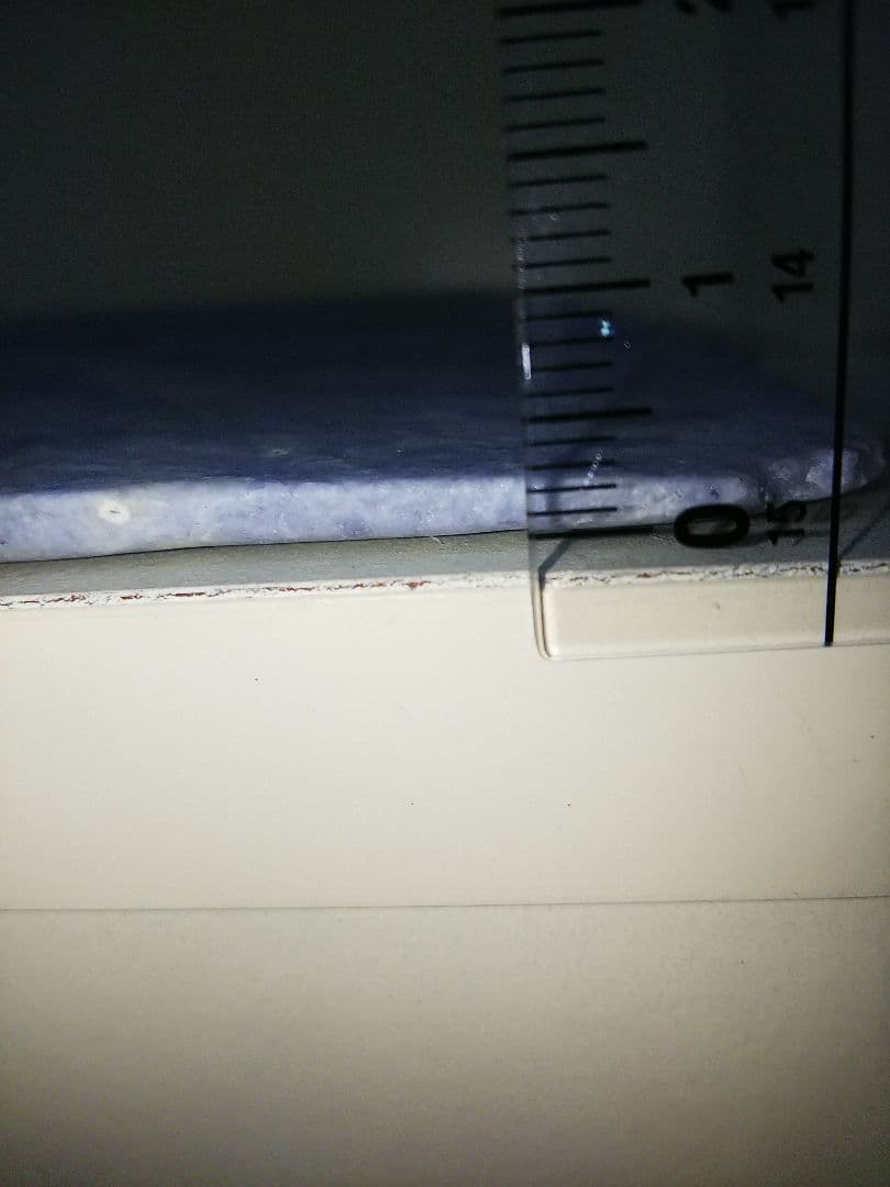 糸魚川産ラベンダー翡翠プレート