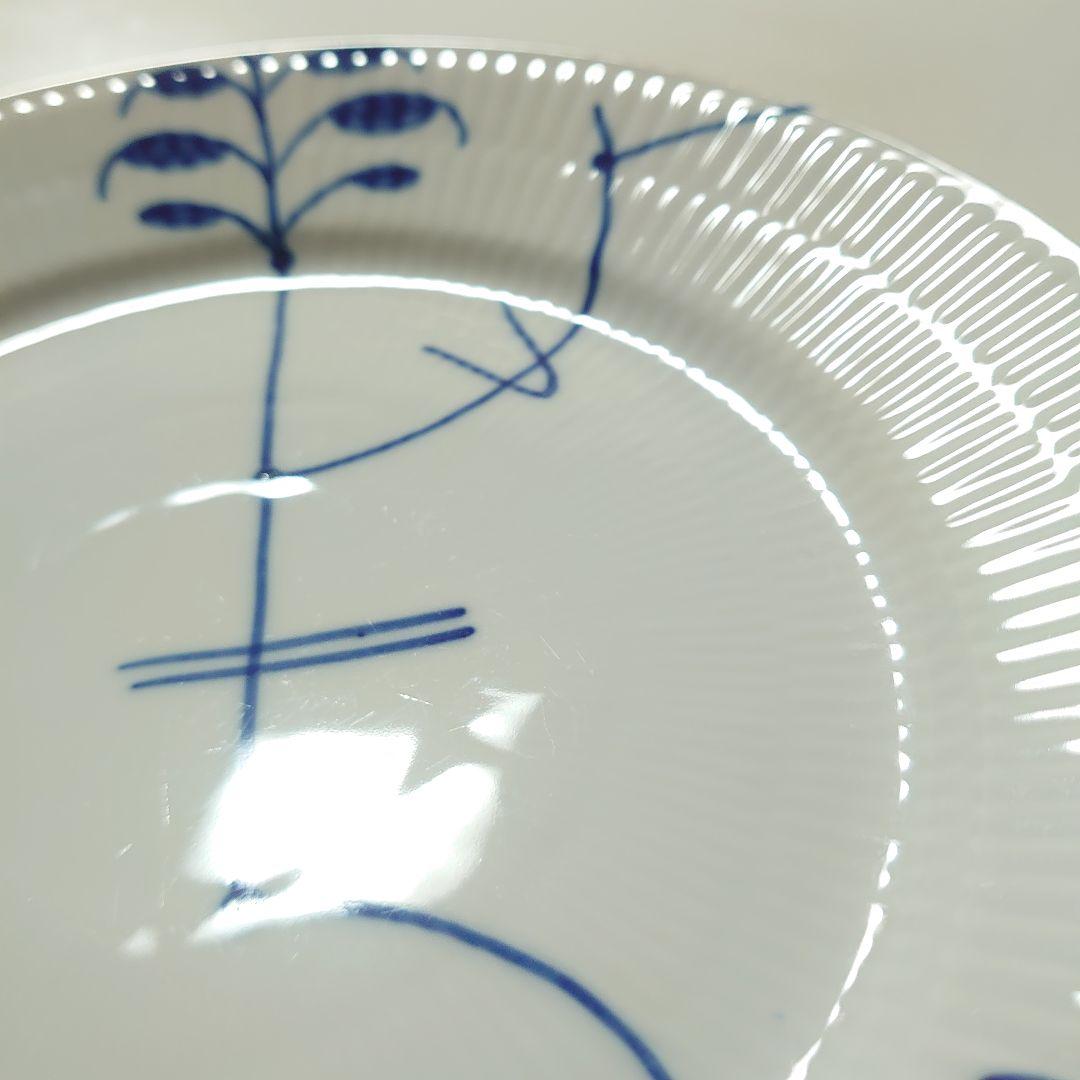 【12/23まで】ロイヤルコペンハーゲン　ブルーフルーテッドメガ　プレートセット