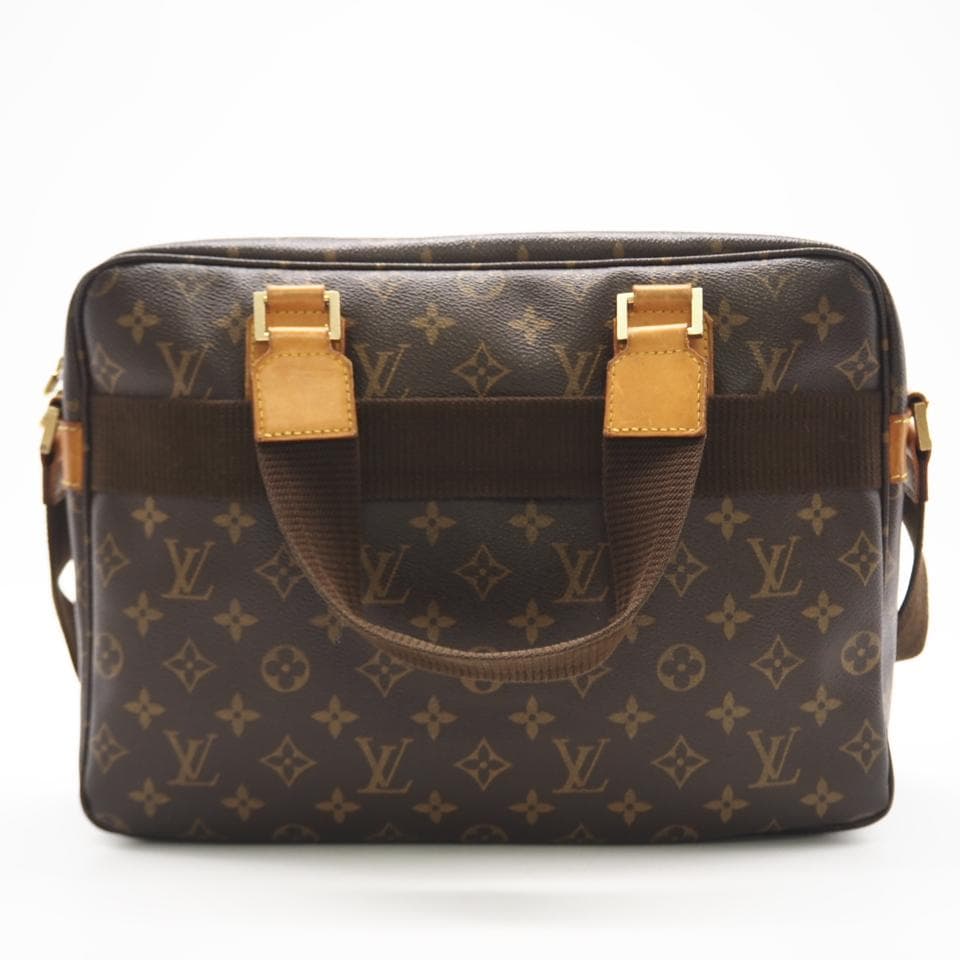 LOUIS VUITTON ビジネスバッグ モノグラム サック ボスフォール 茶